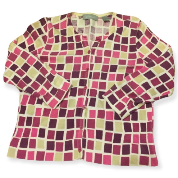 Liz Claiborne button up sweater - Picture 1 of 6